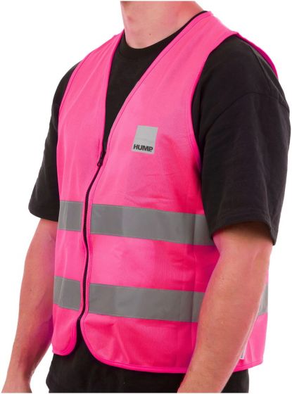 Hump Reflective Packable Vest – Pink