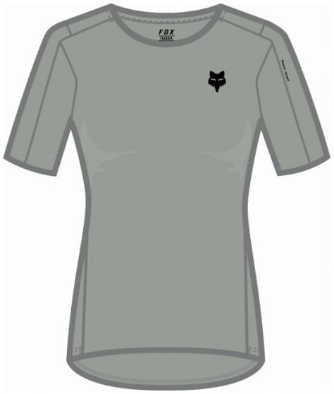 Fox Womens Flexair Ascent Jersey – Grey Vintage
