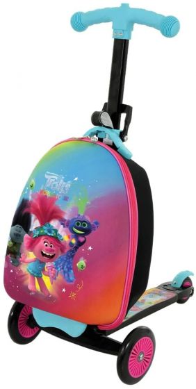 Trolls 2 3-in-1 Scootin Suitcase Kids Scooter