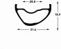 Stans Arch 29-Inch Rear Wheel
