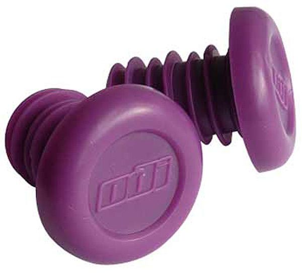 ODI Push-In Plug Bar Ends – Purple