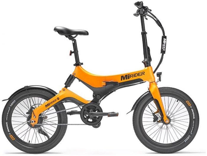 MiRider 20 Electric Folding Bike – Ember Orange