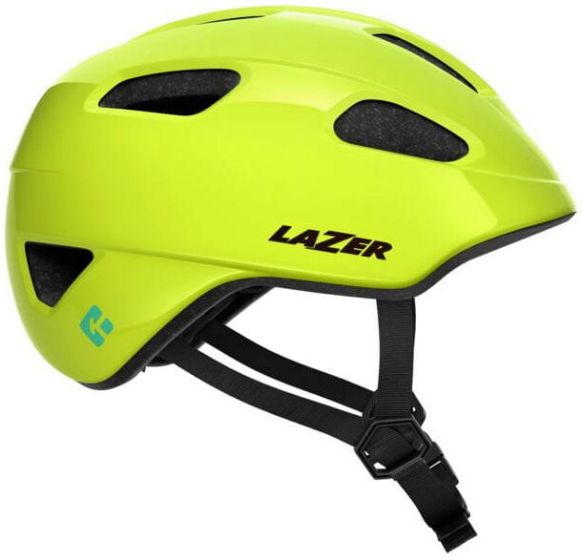 Lazer Nutz 2.0 KinetiCore Kids Helmet – Flash Yellow
