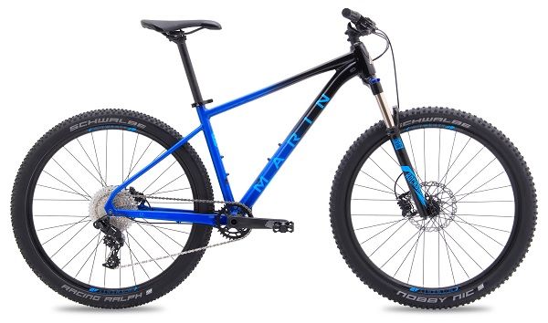 Marin Nail Trail 6 27.5-Inch 2017 Bike - Black/Navy 20" - Nearly New