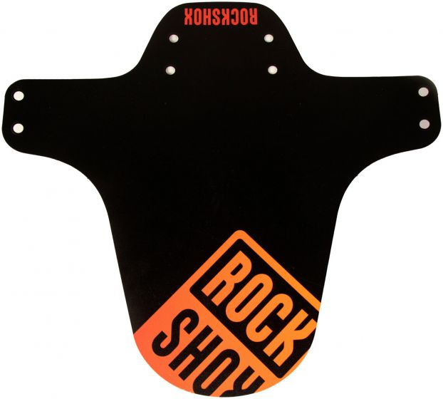 RockShox Universal MTB Mudguard – Red / Orange Fade