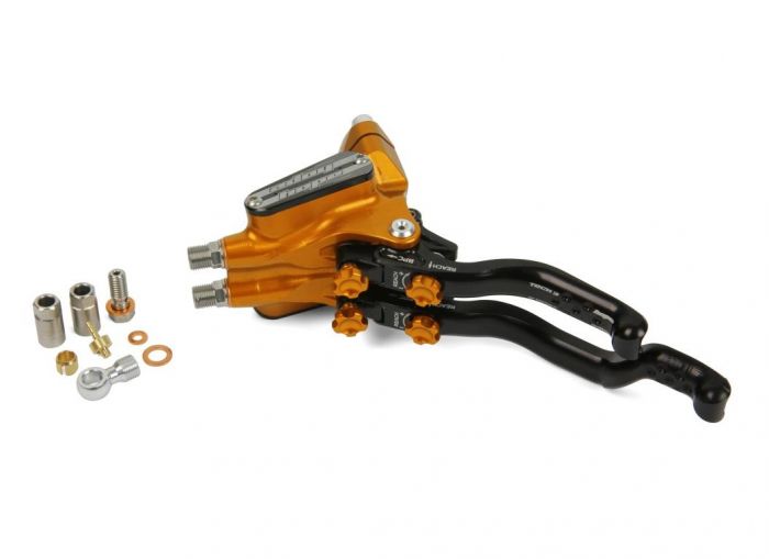 Hope Tech 3 Duo Complete Lever / Master Cylinder – Orange