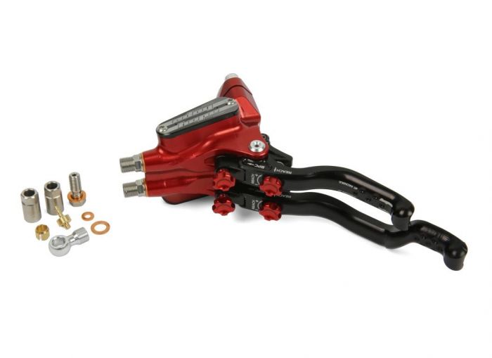 Hope Tech 3 Duo Complete Lever / Master Cylinder – Red