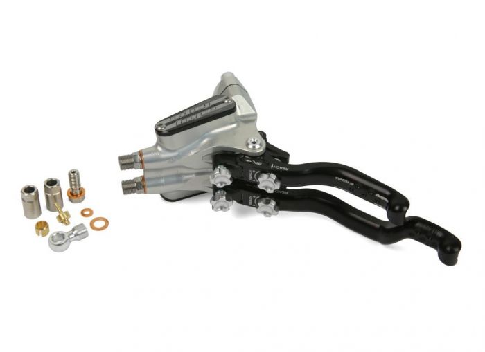 Hope Tech 3 Duo Complete Lever / Master Cylinder – Silver