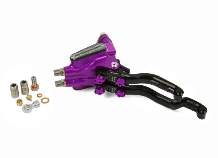 Hope Tech 3 Duo Complete Lever / Master Cylinder – Purple