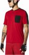 Fox Ranger Drirelease Henley Short Sleeve Jersey – Chili, image 3 of 5