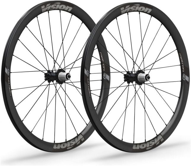 Vision Metron 40 SL 6 Bolt Tubular Disc 700c Wheelset