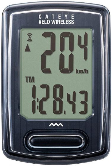 Cateye Velo Wireless Cycle Computer – Black