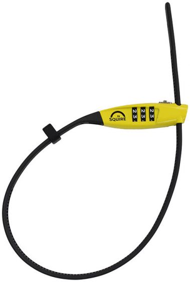 Squire Straplok 10 Combo Chain Lock – Yellow