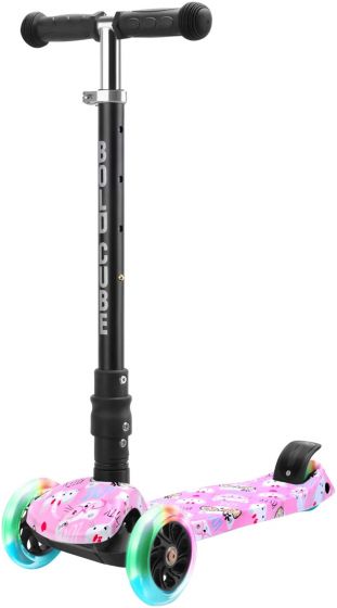 BOLDCUBE Big 3 Wheel Kids Scooter – Kitty Love