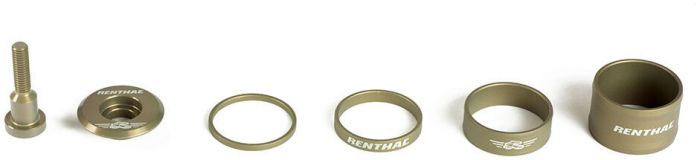 Renthal Headset Spacer & Top Cap Kit – Gold
