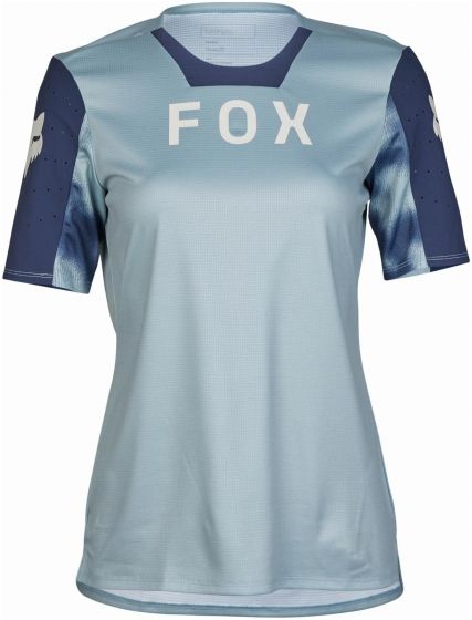 Fox Womens Defend Taunt Short Sleeve Jersey