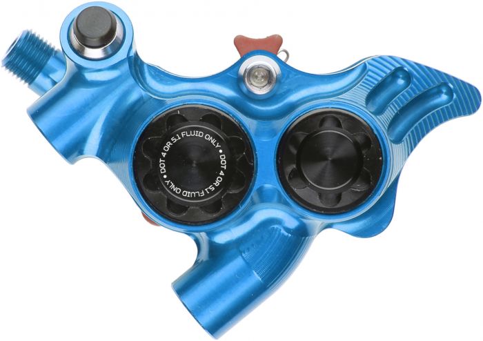 Hope RX4+ SL Flat Mount Disc Brake Caliper – Blue