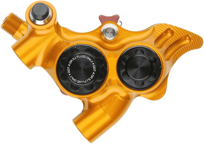 Hope RX4+ SL Flat Mount Disc Brake Caliper – Orange