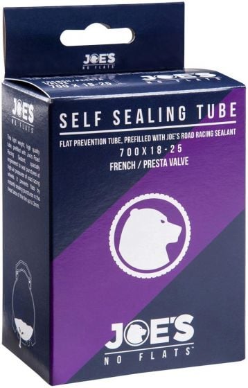 Joe's No Flats Road Self Sealing 700c Presta Innertube