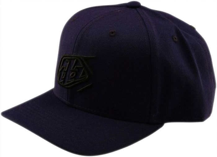 Troy Lee Curved Badge Snapback Hat