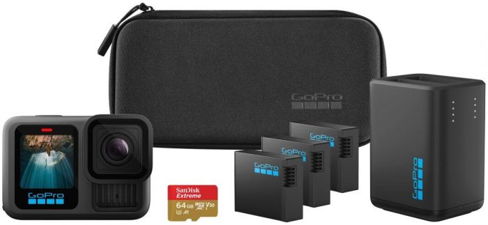 GoPro Hero 13 Black Camera Extended Power Bundle