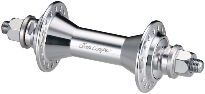 Dia-Compe Gran Compe SF Track Front Hub – Silver