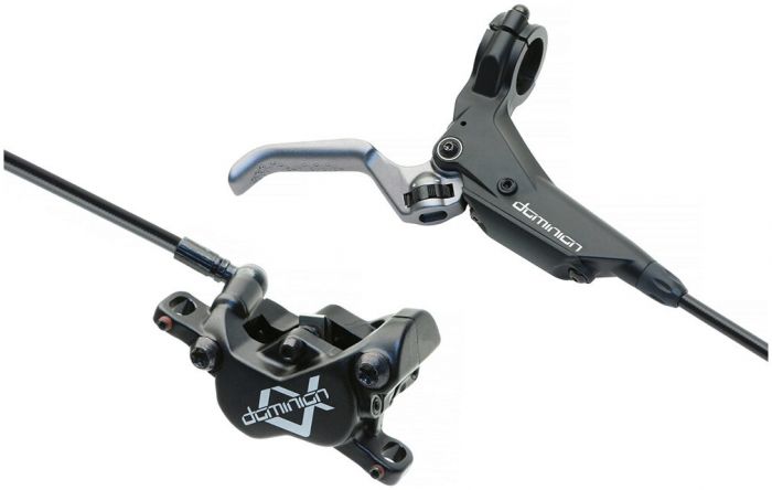 Hayes Dominion A4 Disc Brake Lever Set-Black / Grey-Regular Reach - Nearly New