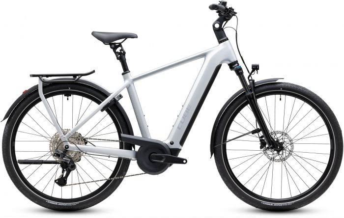 Cube Kathmandu Hybrid ONE 800 Crossbar 2027 Electric Bike – Silverstar / Reflex
