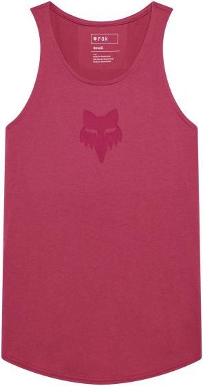 Fox Head Womens Tank Top – Dark Pink