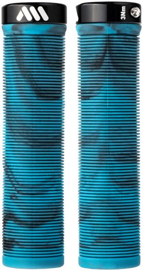 All Mountain Style Barcode Grips – Blue