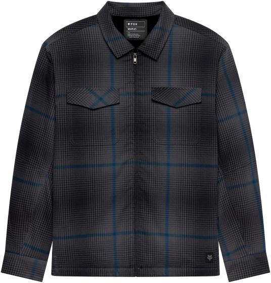 Fox Survivalist Fire Sasquatch Long Sleeve Shirt – Dark Shadow