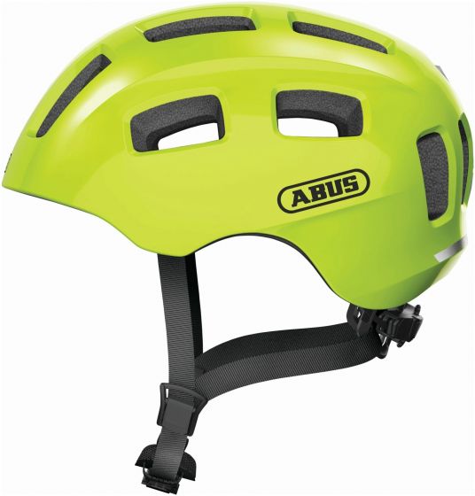 ABUS Youn-I 2.0 Youth Helmet – Signal Yellow