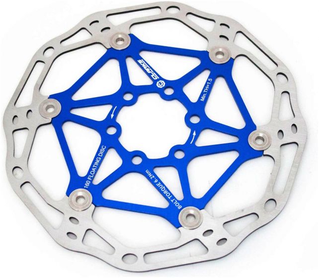 Clarks CFR-02 Floating Disc Rotor – Blue