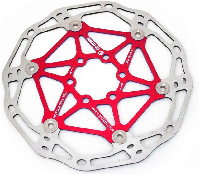 Clarks CFR-02 Floating Disc Rotor – Red