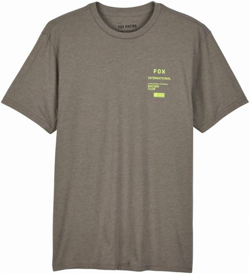 Fox Numerical Premium T-Shirt – Heather Graphite