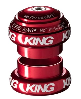 Chris King NoThreadSet 1-1/8" Headset – Red