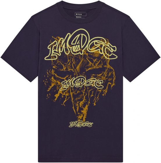Fox Image Print Midweight T-Shirt