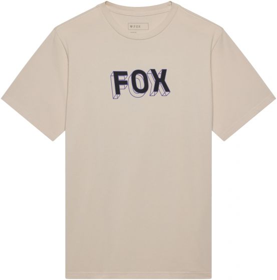 Fox Image Print 195 Original T-Shirt – Chalk White