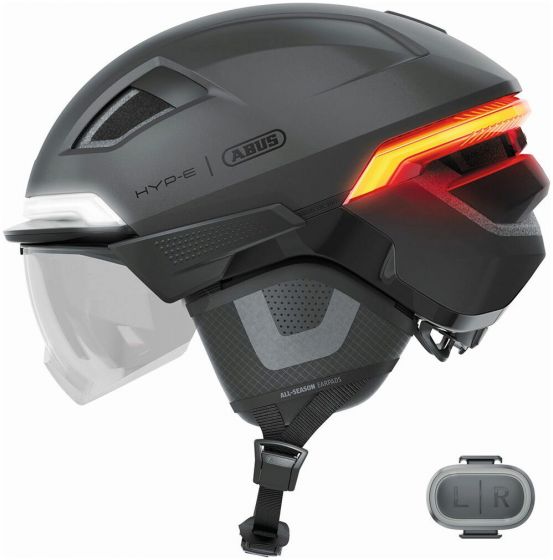 ABUS HYP-E-ACE Urban Helmet – Grey