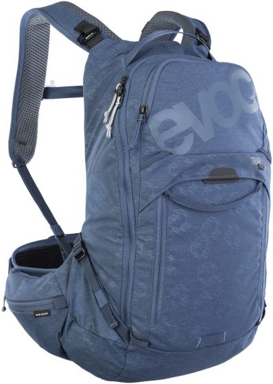 EVOC Trail Pro 16L Protector Backpack – Denim
