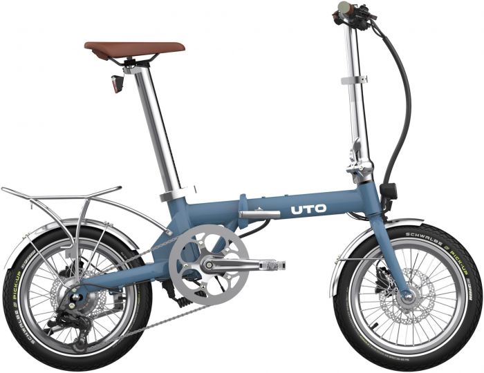 UTO Morning Vintage Origins 16-Inch Folding Electric Bike