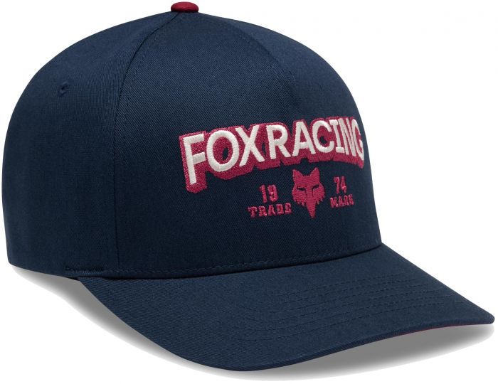 Fox Bold Flexfit Hat – Midnight Blue