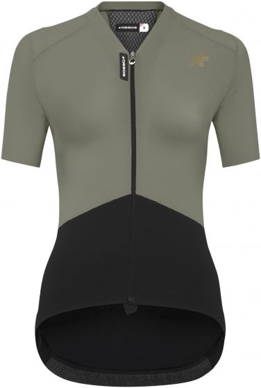 Assos UMA GTV S11 Womens Short Sleeve Jersey – Edge Green