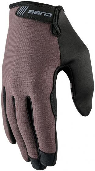 Cube NF Ergonomics Gel Long Finger Gloves – Burgundy