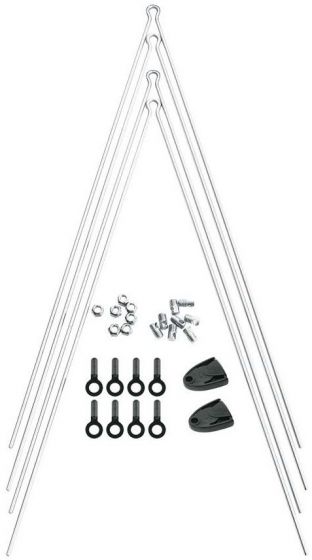 SKS Extra Long Chromo V-Stay Kit