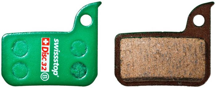 SwissStop D32 Disc Brake Pads – Green