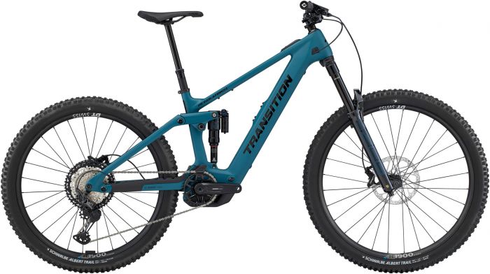 Transition Regulator CX Carbon XT 2025 Electric Bike – Salish Sea Blue