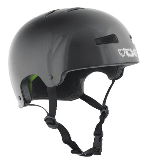 TSG Evolution Injected Colour Helmet – Injected Black