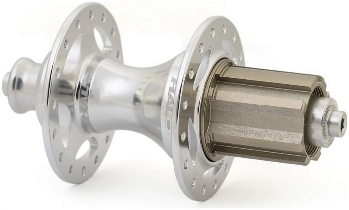 Halo R03 Rear Hub – Polished Silver