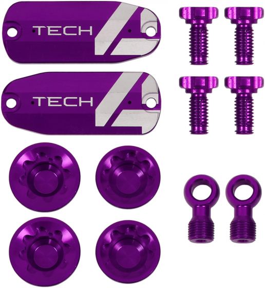Hope Tech 4 V4 Custom Kit – Purple